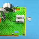Electronics Science Educational Learning Toy Assemble Model, DIY Hand Crank Generator, Birthday Gift for Children Student Boys Girls
