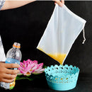 Milk Fine Nylon Strainer Bag Juices Cheese Filter Mesh Cloth 15x20cm/5.90x7.87