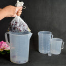 Milk Fine Nylon Strainer Bag Juices Cheese Filter Mesh Cloth 15x20cm/5.90x7.87