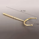 Set of 6 Pieces Chinese Traditional Copper Kung Fu Tea Tools Crafts Utensils