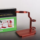 Creative Aluminium Alloy Stand Bracket Holder Service for Teapot Tea Filter ~Red