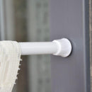 Multi-function Plastic Steel Tension Curtain Rod Spring Tension Rods 55-95cm