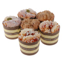 6pcs/Lot Artificial Cake Realistic Food Cupcake Bread Festive Party Supplies for Bakery Shop Window Display