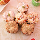 6pcs/Lot Artificial Cake Realistic Food Cupcake Bread Festive Party Supplies for Bakery Shop Window Display