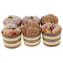 6pcs/Lot Artificial Cake Realistic Food Cupcake Bread Festive Party Supplies for Bakery Shop Window Display