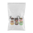 6pcs/Lot Artificial Sprinkle Cake Realistic Food Cupcake Bread Festive Party Supplies for Bakery Shop Window Display