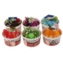6pcs/Lot Artificial Ice Cream Realistic Faux Food Festive Party Supplies for Bakery Shop Window Display