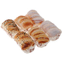 6pcs/Lot Artificial Sesame Bun Realistic Faux Food Festive Party Supplies for Bakery Shop Window Display