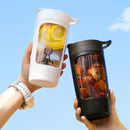 650ml USB Charging Mixing Cup Portable Juicer Fruit Soaking Machine Sports Lemon Kettle Juice Shake Cup Home Travel Camping