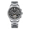 TEVISE 806 Military Wind Male Wristwatch Automatic Stainless Steel Luminous Mechanical Watche