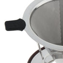 Reusable Double-Deck Coffee Maker Coffee Filter Basket Stainless Steel Filter