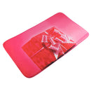 Kitchen Area Rug Anti-Skid Living Bedroom Floor Mat Carpet 80 x 50 cm(Pink)