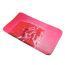 Kitchen Area Rug Anti-Skid Living Bedroom Floor Mat Carpet 80 x 50 cm(Pink)