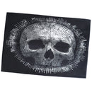 Skeleton Printed Indoor Modern Area Rugs,Anti-Skid Area Rug Dining Room Home Bedroom Carpet Floor Mat (60 x 39 inch)