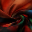 4 Pieces Polyester Fiber Non Slip Toilet Bathmats Carpet Contour Mat Shower Curtain Combo, Anti-Skid Water Absorbent Rug