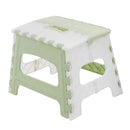 Plastic Folding Step Stool with Handle Portable Collapsible Small Foot Stool for Kids and Adults