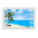 3D Window Film PVC Self-adhesive Window Decor Etched Anti-UV Sunscreen Film
