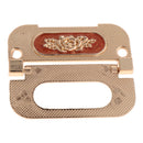 Aluminum Alloy Amber Red Golden European-style Furniture Handle Pull