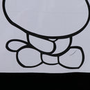 Toilet Seat Decal Funny Cartoon Image Decoration Bathroom Sticker