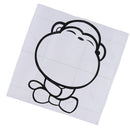 Toilet Seat Decal Funny Cartoon Image Decoration Bathroom Sticker