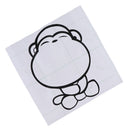 Toilet Seat Decal Funny Cartoon Image Decoration Bathroom Sticker