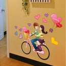 Full Love Wall Sticker Self-adhesive Decals for Decor Home,Room,Living Rooms,Couple Room,Kids Room,Hotels,Homestay,Furnitures,Window,Tile,etc