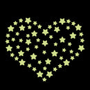 Wall Decals Stickers DIY Art Star Fluorescent Sticker for Kids
