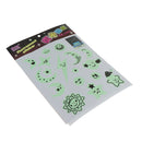 Wall Decals Stickers DIY Art Smile Face Fluorescent Sticker for Kids