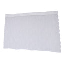 1PC White Lace Flower Embroidered Door Window Screen Curtain Tulle Sheer Window Treatments 1.5m W x 1m L