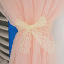 Japanese Floral Lace Cylindrical Air Conditioner Cover Cute Lace Cabinet Cover Indoor Protector