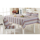 Rectangle Tablecloth 70 Inch Folk Pattern 180*130cm Table Cover for Dinner Table, Buffet Table, Coffee Table, Side Table