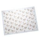 1 Piece Waterproof EVA Rectangle Tablecloth for Rectangle Table Windmill Pattern