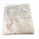 Embroidered Lace Tablecloth with Flowers for Party Wedding, Rectangle