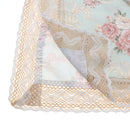 Luxury Tablecloth Dust-proof Wedding,Dining Room Table Cloth with Lace