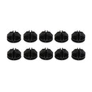 10 Pack Wire Cube Plastic Connectors for Modular Organizer and Wire Grid Cube Storage Shelving