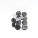 10 Pack Wire Cube Plastic Connectors for Modular Organizer and Wire Grid Cube Storage Shelving