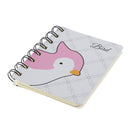 Pocket Spiral Notepad Cartoon Bird Memo Pad Book For Travel Office School