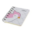 Pocket Spiral Notepad Cartoon Bird Memo Pad Book For Travel Office School