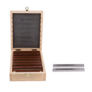 8 Pairs(16 Pieces?Precision Steel Parallel Set with Wooden Case 12 mm, 17 mm, 22 mm, 25 mm, 28 mm, 32 mm, 36 mm, 38 mm