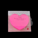 1Piece of Staples Stickies 3x3 Inch Assorted Simple Memo Pad Heart Design