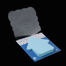 1Pcs Sticky Notes,Self-Stick Removable House Shaped Memo Sticker - Memory Pad - Blue