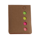 Portable Colorful Self-Stick Notes Book Sticky Notes Book Message Note Pad Office Supplies Stationary