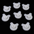 8 Pieces Quilt Clip Bed Sheet Cover Quilt Clips Fasteners White