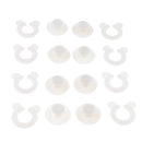 8 Pieces Quilt Clip Bed Sheet Cover Quilt Clips Fasteners White