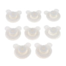 8 Pieces Quilt Clip Bed Sheet Cover Quilt Clips Fasteners White