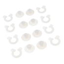 8 Pieces Quilt Clip Bed Sheet Cover Quilt Clips Fasteners White