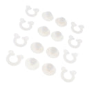 8 Pieces Quilt Clip Bed Sheet Cover Quilt Clips Fasteners White