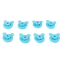 8 Pack Quilt Cover Gripper Bedding Comforter Clips Fastener Blue Color