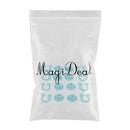 8 Pack Quilt Cover Gripper Bedding Comforter Clips Fastener Blue Color