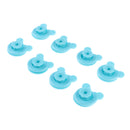 8 Pack Quilt Cover Gripper Bedding Comforter Clips Fastener Blue Color